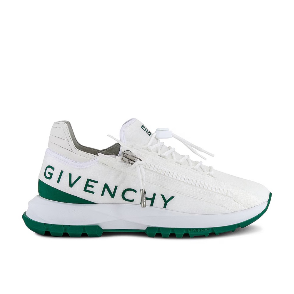 Givenchy Spectre Zip Runner white/green size 41